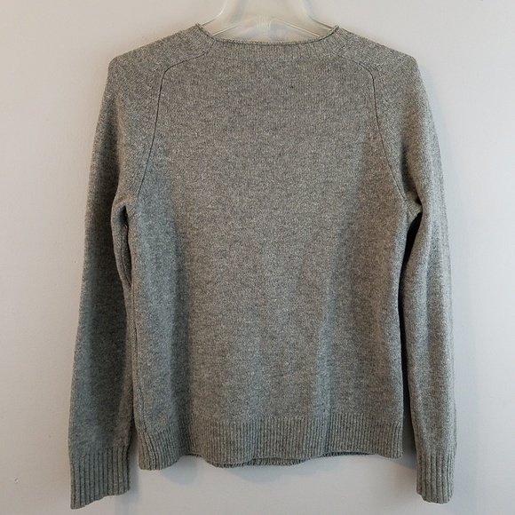 J. Crew Crew Neck Jeweled LLama Sweater S - Picture 2 of 4